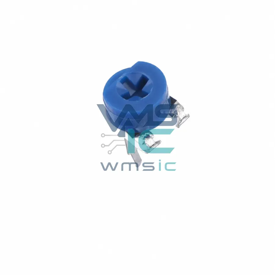 3306K-1-103 Single Turn Trimming Potentiometer 10k Ohm+/- 25% 3306K Through Hole-3P 8.1x6.8mm Package