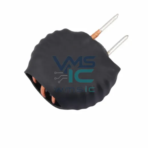 100uH ± 10 % вертикальный Toroidal индуктор with Heat Shrink Tubing 24.6x9.5 мм XR080125TS101MV1L Выводной монтаж 24.6x9.5mm