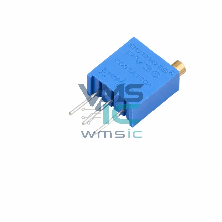 PV36W103C01B00 Multiturn Trimming Potentiometer 10k Ohm+/- 10% PV36W103C01B00 SIP-3P 9.6x5mm Package
