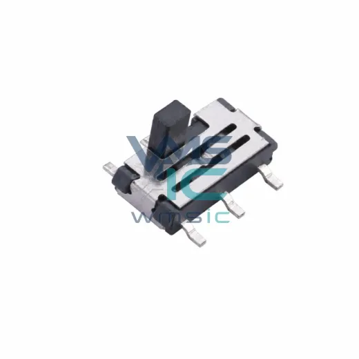 柄长3mm 卧贴双档 滑动开关 SS-3390S-L3 SMD 7.2x3.5mm