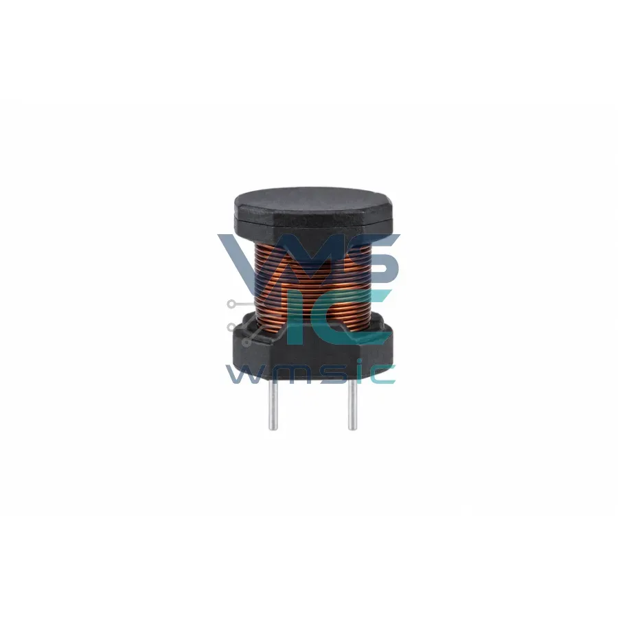 XRR4*15-2R2N Vertical Rod Inductor with Sleeve 2.2uH 0.8mm Wire 11.5TS XRR4 Through Hole D9.5xL16mm Package