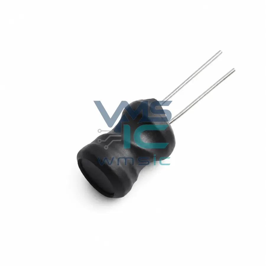 XR9*12-4R7M-L-L7 Radial Lead Inductor 4.7uH 0.7mm Wire Long Lead XR9 Through Hole D11xL15mm Package