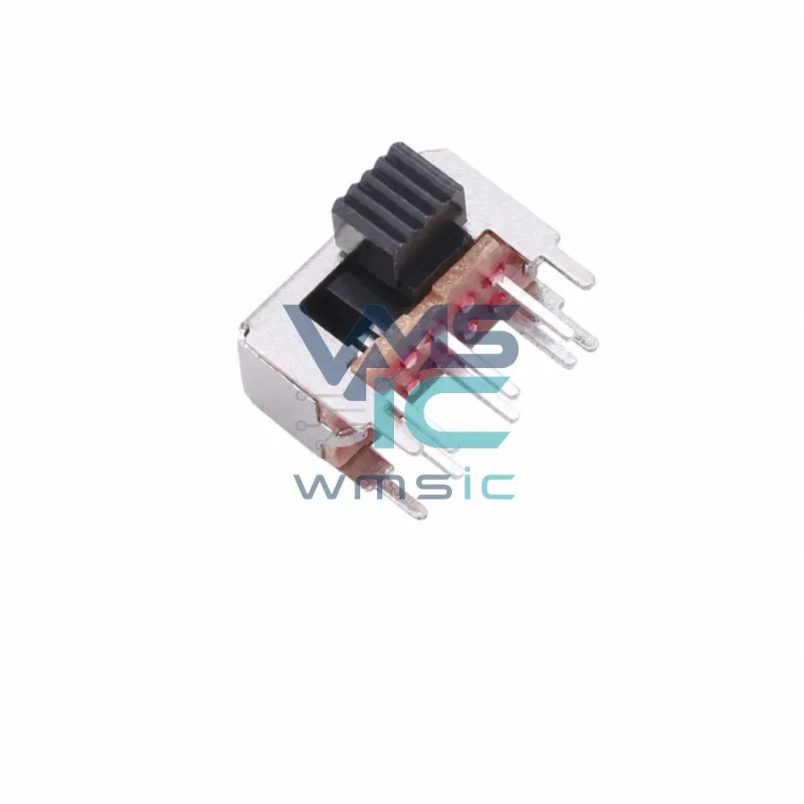 SK-22H09-G040 Horizontal Slide Switch 2-Position 4mm Handle SK-22H09-G040 Right Angle Through Hole-10P 14x8.5mm Package