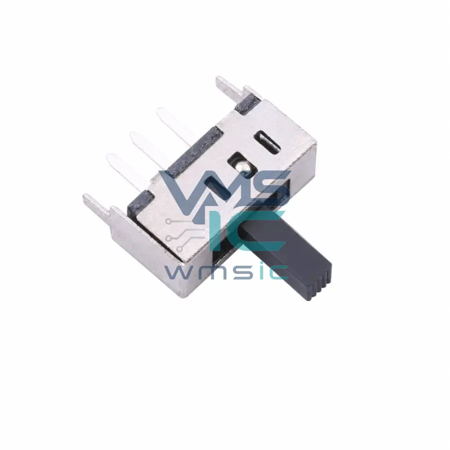 SS-13F03-G080 Vertical Slide Switch 3-Position 8mm Handle SS-13F03-G080 Through Hole-6P 16.4x7.6mm Package