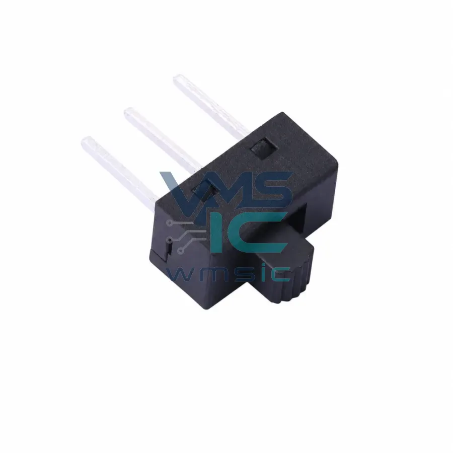 2-Position Slide Switch Through-Hole 5mm Handle SS-12M10G5 Through Hole 13.2x7.2mm Package
