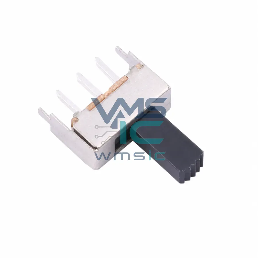 SS-22F07-G010 Vertical Slide Switch 2-Position 10mm Handle SS-22F07-G010 Through Hole 17x7.5mm Package