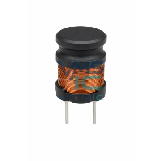 XR6x10-471K-S Radial Inductor 470uH plus minus 10 percent 0.2 Wire 3.5mm Lead XR6 Through Hole D8.5xL13mm