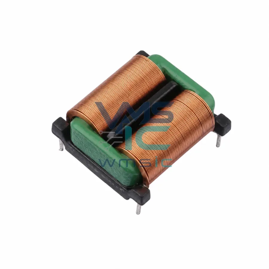 XRSQ2418-12MH-H-21225 SQ Flat Wire Common Mode Inductor 12mH Horizontal XRSQ2418 Through Hole-4P 27x24mm Package