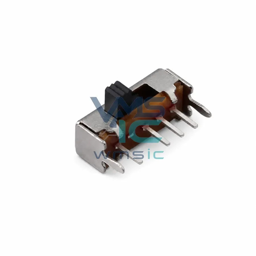Slide Switch 3-Position SK13D07L8B Through Hole 12.8x4.4mm Package
