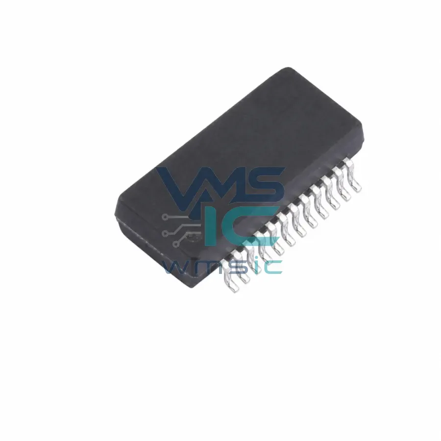 10/100/1000BASE-T單端口磁性模块 G24P02S SMD-24P 15.1x7.1mm 封裝