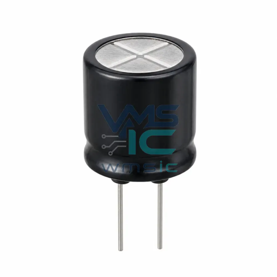 Aluminum Electrolytic Capacitor 100uF plus minus 20 percent 35V EKRG350ETC101MH09D Through Hole D18xL9mm Package