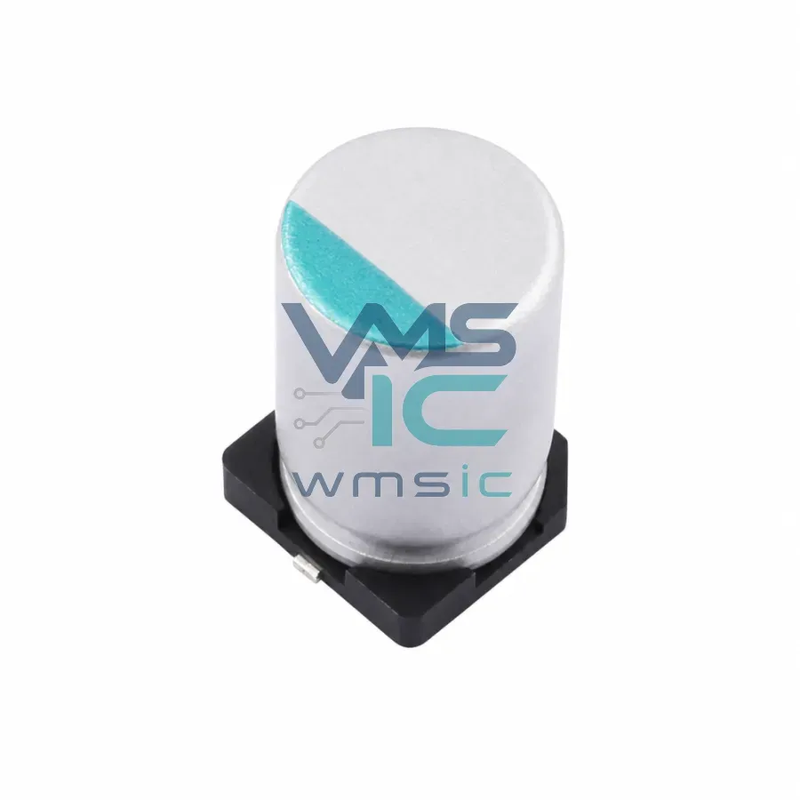 150uF 63V+/- 20% Hybrid Aluminum Electrolytic Capacitor HBZ151M1JTR-1016 HBZ151M1JTR SMD 10x16.5mm Package