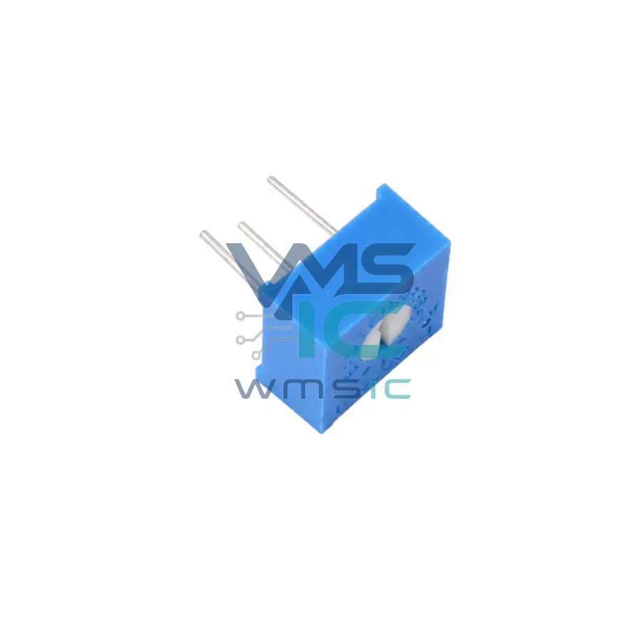 3386P-103-LF Square Trimmer Potentiometer 10k Ohm+/- 10% RoHS 3386P Through Hole-3P 9.5x9.5mm Package