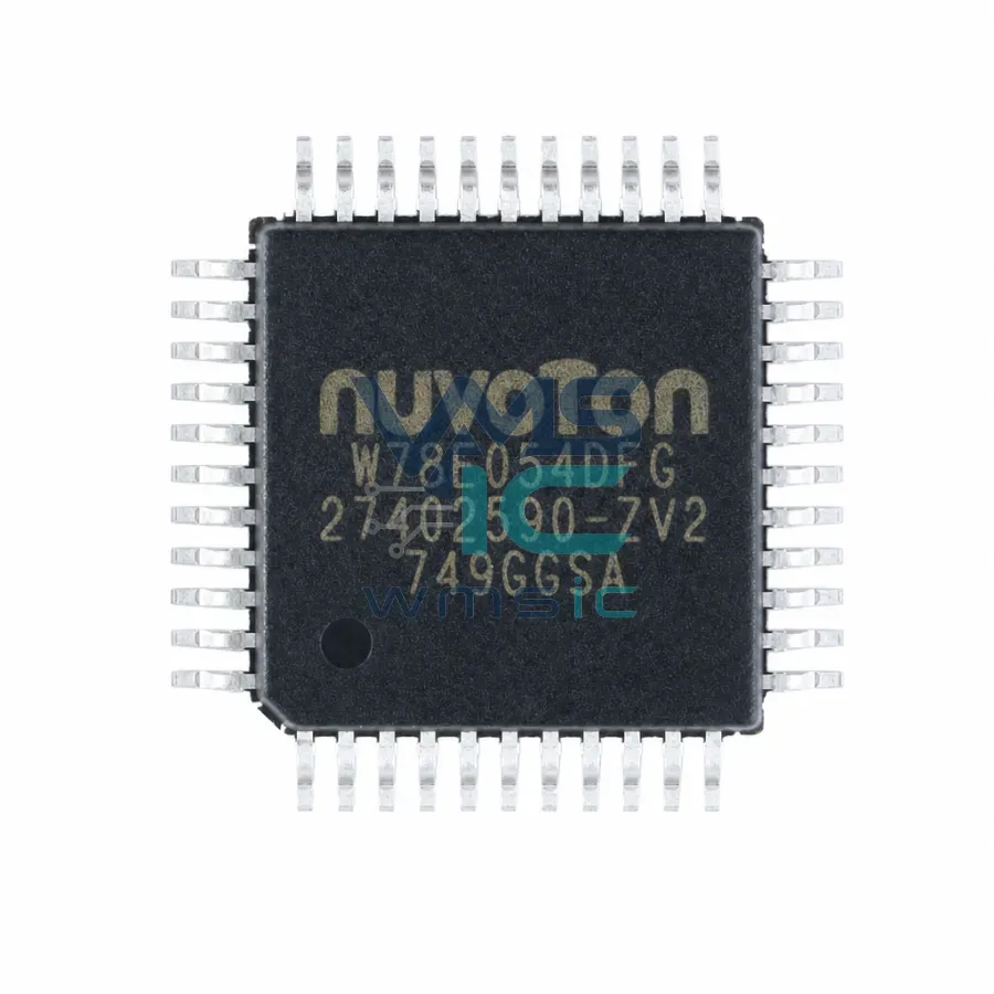 Микроконтроллер W78E054DFG (TQFP-44), 8-битный MCU 8051 6T/12T Корпус