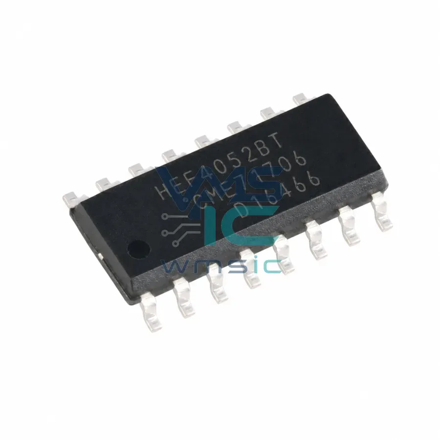 HEF4052BT 653 SOIC-16 Dual 4-Channel Analog Multiplexer Chip HEF4052BT Package