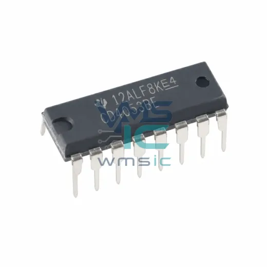 原装正品 直插 CD4053BE PDIP-16 3通道模拟多路复用器晶片 CD4053BE