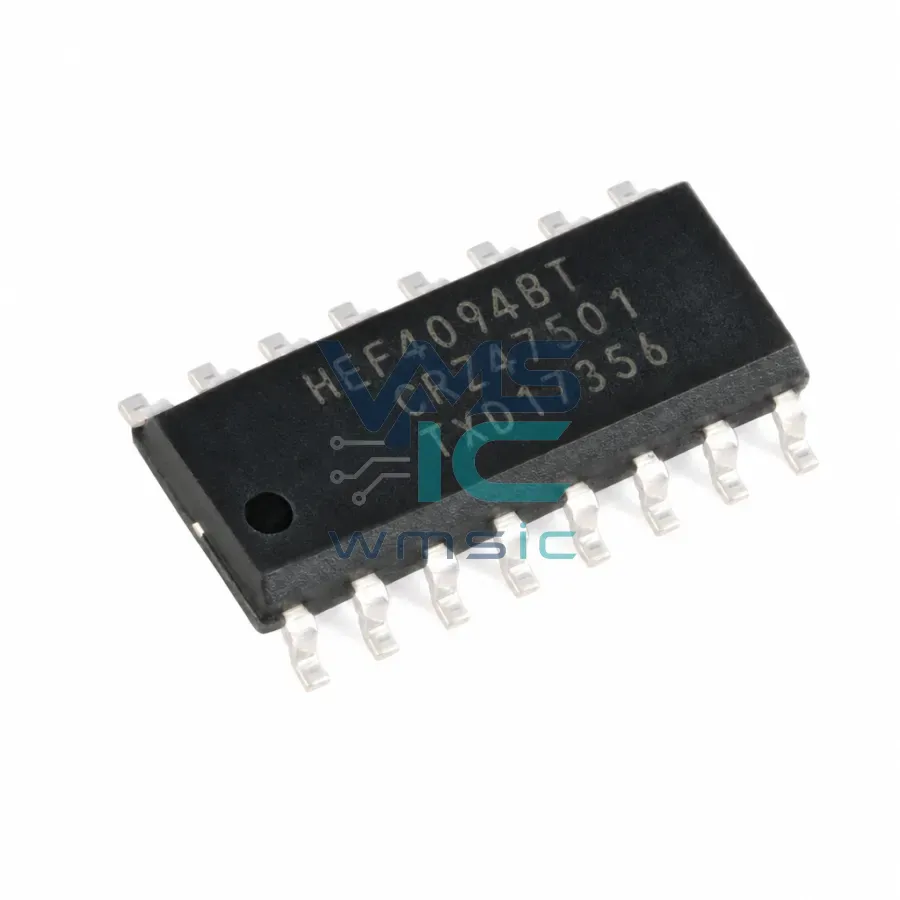 HEF4094BT 653 SOIC-16 8-Stage Shift and Store Register Logic HEF4094BT Package
