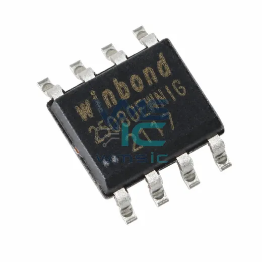 Микросхема памяти Flash W25Q80EWSNIG, SOIC-8, 1.8В, 8 Мбит
