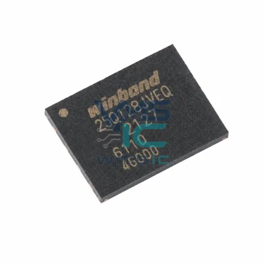 Микросхема W25Q128JVEIQ, 128 Мбит Serial Flash, 3В, WSON-8