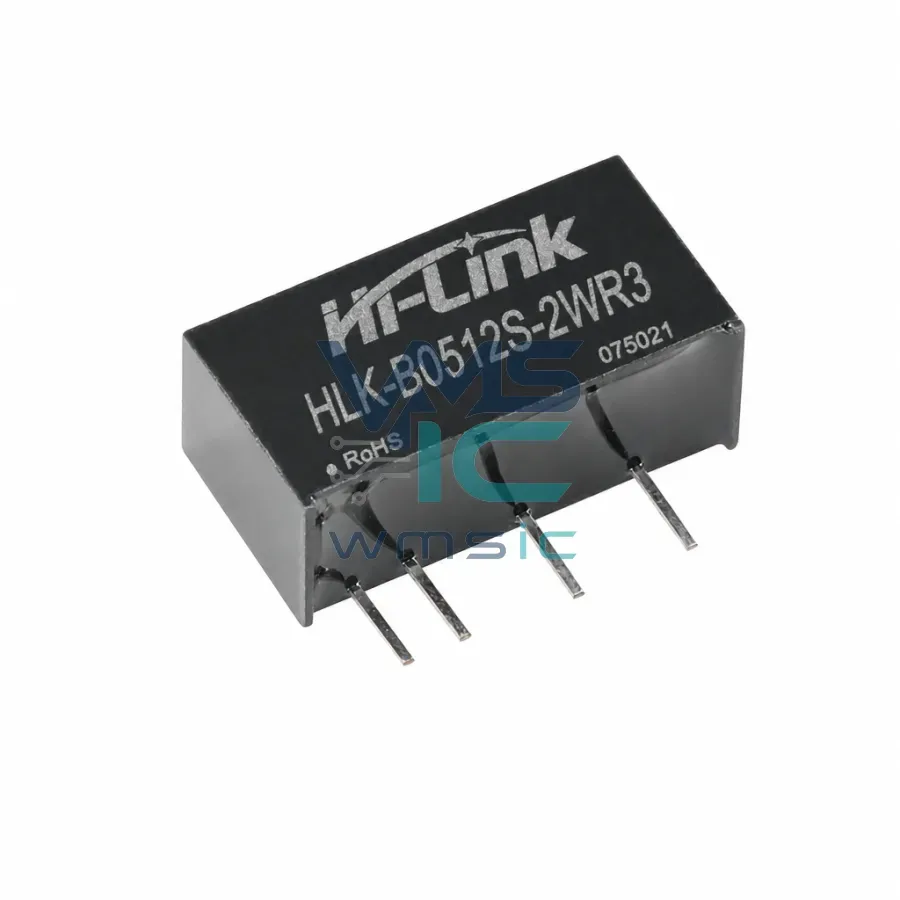 HLK-B0512S-2WR3 - Isolated Power Supply Module 5V to 12V 166mA 2W Short Circuit HLK-B0512S-2WR3 Package