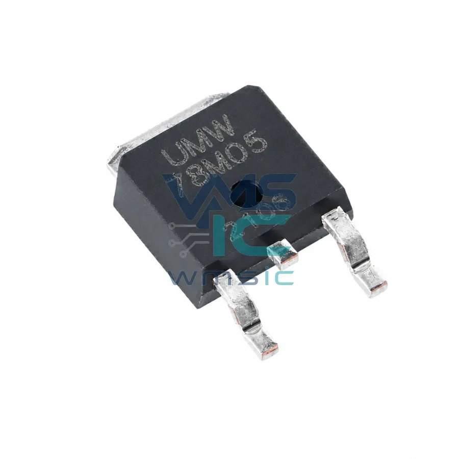 SMD UMW 78M05 TO-252 5V 1A Output Linear Voltage Regulator Chip 78M05 Package