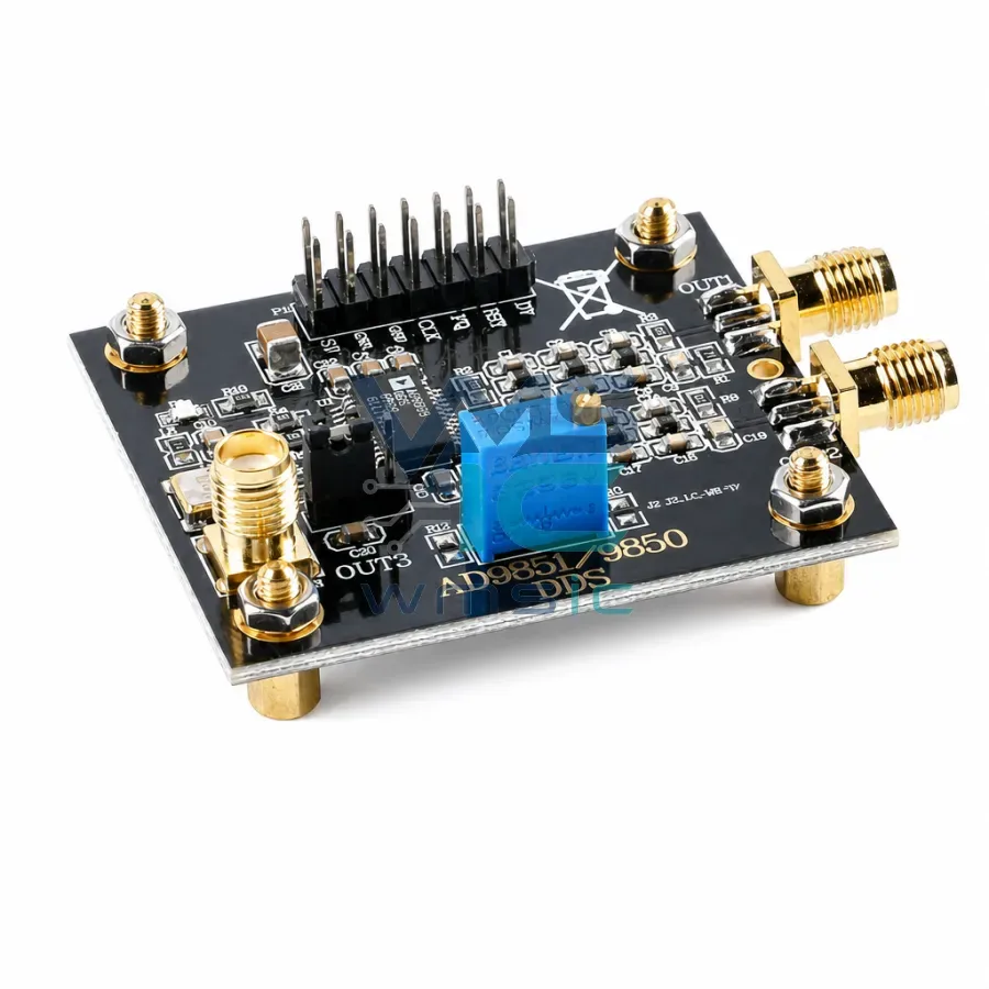 AD9850 High-Speed DDS Module DDS Signal Generator Sine Square Wave Adjustable Duty Cycle Module AD9850 Package