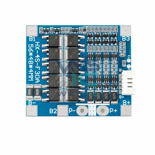 Плата защиты BMS 4S LiFePO4 12.8В-16.8В 30А с балансировкой