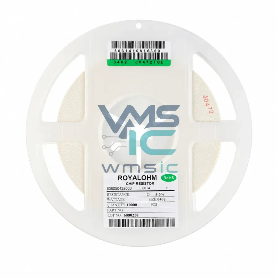 0402贴片电阻 5M1(5.1M) ±5% 1/16W 0402WGJ0515TCE（100只） 0402WGJ0515TCE 封裝