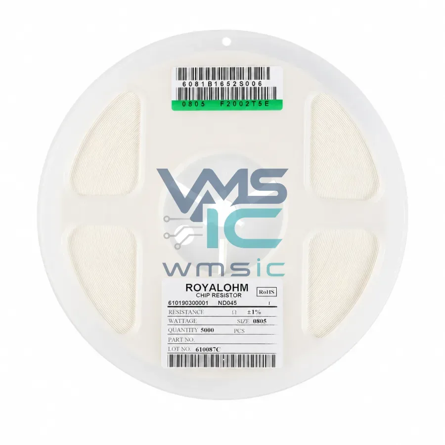 0805 SMD Resistor 5K9 5.9K+/ 1% 1/8W 0805W8F5901T5E 50 Pcs 0805W8F5901T5E Package