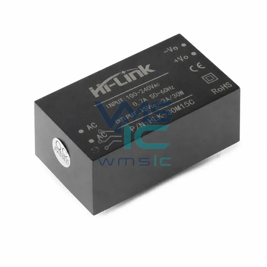 HLK-30M15C AC Isolated Voltage Regulator Power Supply Module 220V to 15V 2A 30W Built-in EMC Circuit HLK-30M15C Package