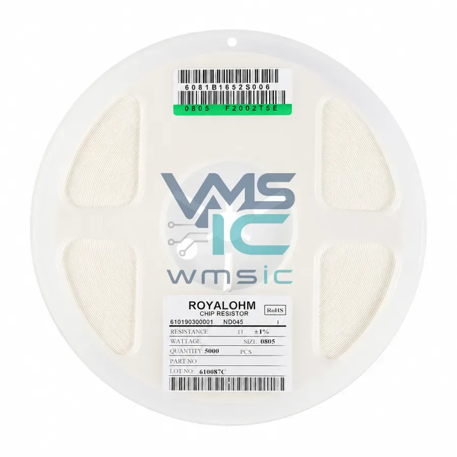 0805 SMD Resistor 165R+/ 1% 1/8W 0805W8F1650T5E 50 pcs 0805W8F1650T5E Package