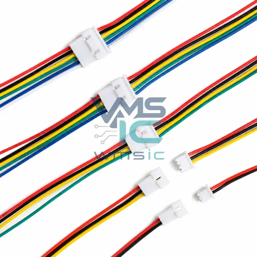1.25mm Pitch 2P-6P Male and Female Air Docking Terminal Connector Wire Cable Package