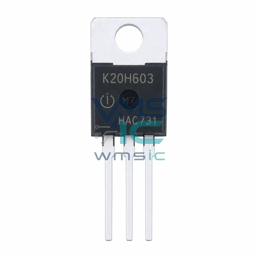 Транзистор IGBT IKP20N60H3 600В 20А, корпус TO-220-3 Корпус
