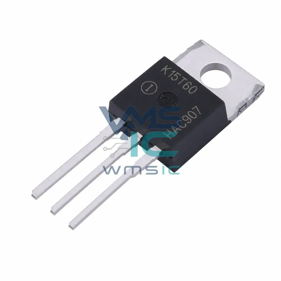 Дискретный IGBT-транзистор IKP15N60T, 600В, 26А, TO-220-3 Корпус