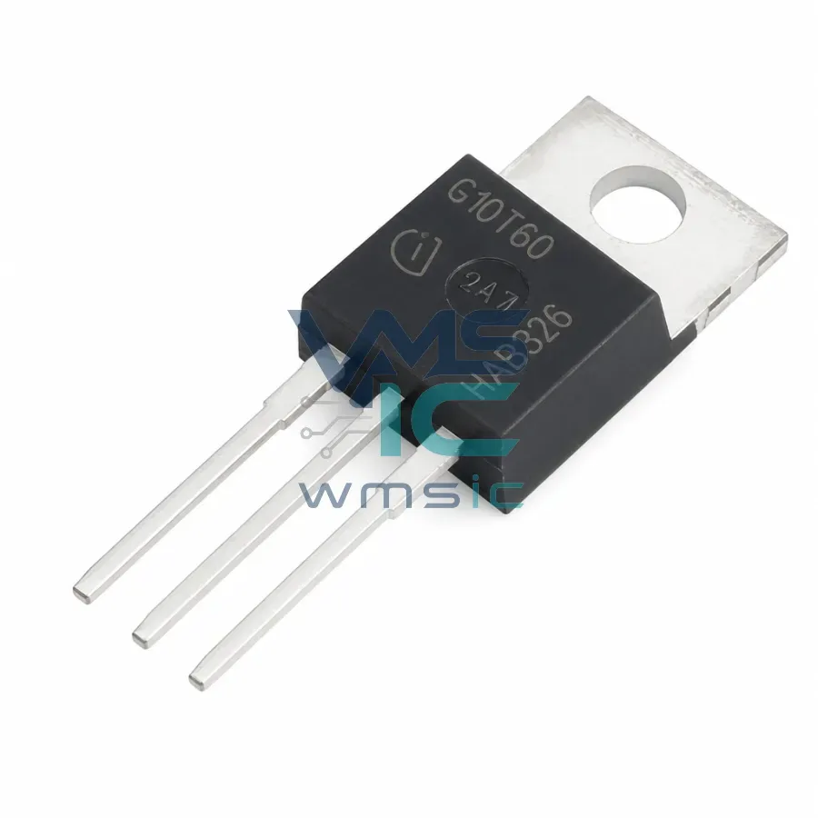 Электронный компонент IGBT с напряжением 600В и силой 24А IGP10N60T TO-220-3 Корпус