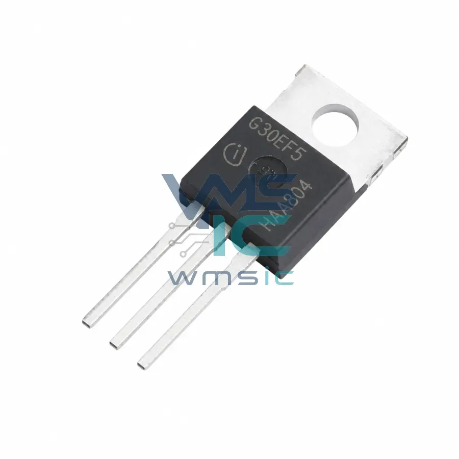 Дискретный IGBT-транзистор IGP30N65F5, 650В, 35А, TO-220-3 Корпус