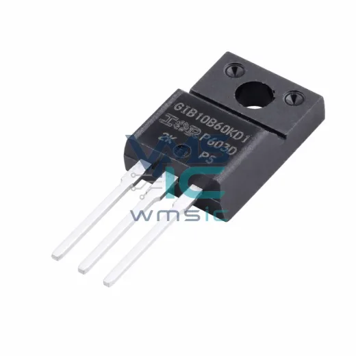 IGBT транзистор IRGIB10B60KD1P, TO-220F-3
