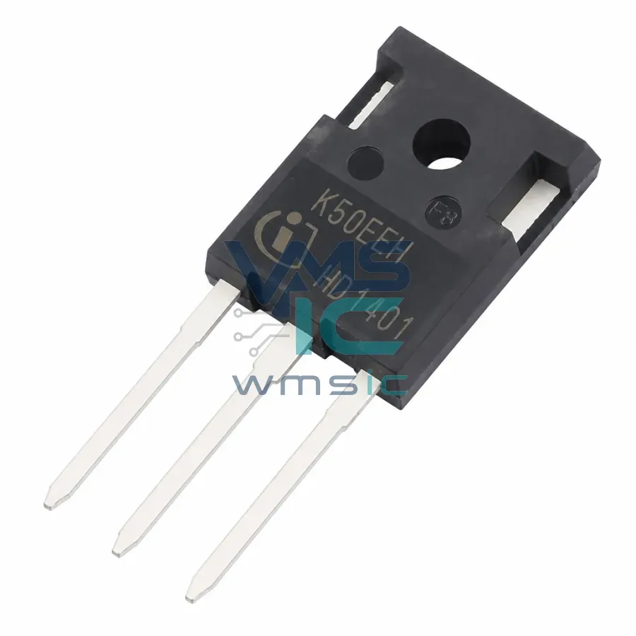 IGBT транзистор IKWH50N65EH7XKSA1, 650В, 80А, TO-247-3 Корпус