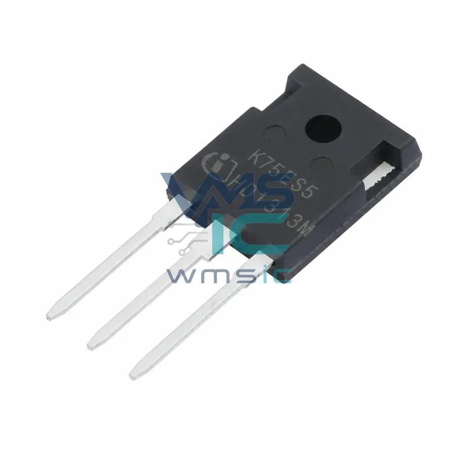 Гибридный IGBT CoolSiC с диодом Gen 6 IKW75N65SS5XKSA1, 650В, 80А, TO-247-3 Корпус
