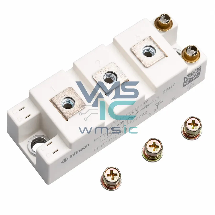 Модуль IGBT 1,2 МкВ 150 А с 3 винтами FF150R12RT4 Корпус