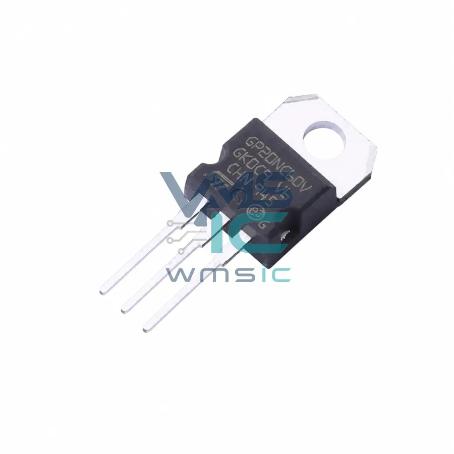 IGBT транзистор STGP20NC60V 600В 60А TO-220 Корпус