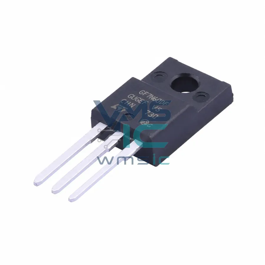 N-канальный IGBT-транзистор STGF7H60DF H-серии, 600В, 14А, TO-220F-3 Корпус