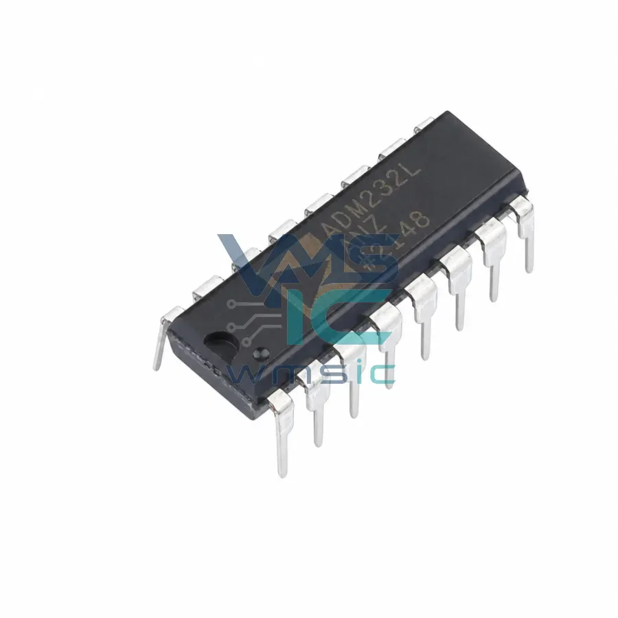 Трансивер CMOS RS-232 ADM232LANZ, 5 В, PDIP-16 Корпус