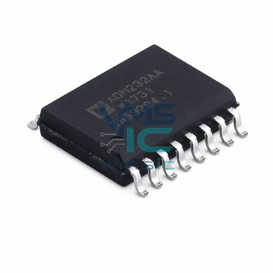 高速、5 V、0.1 uF CMOS RS-232驅動器/接收器，采用16引脚DIP窄体和宽体SOIC封裝 ADM232AARWZ SOIC-16-300mil 封裝
