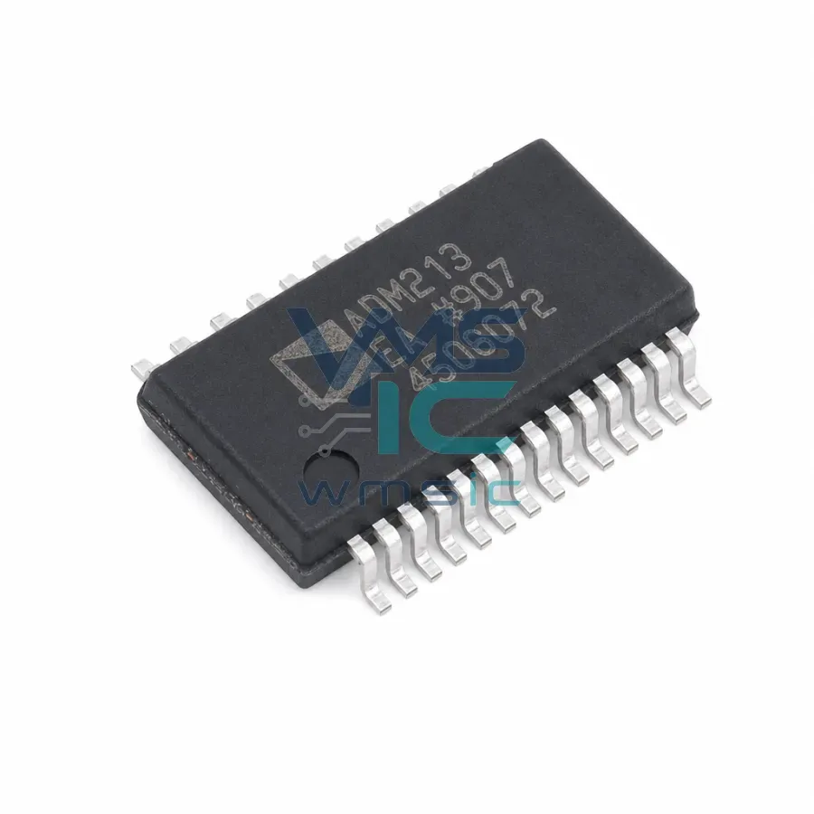 ADM213EARSZ-REEL7 EMI/EMC Compliant RS-232 Driver/Receiver SSOP-28 ADM213EARSZ SSOP-28-208mil Package