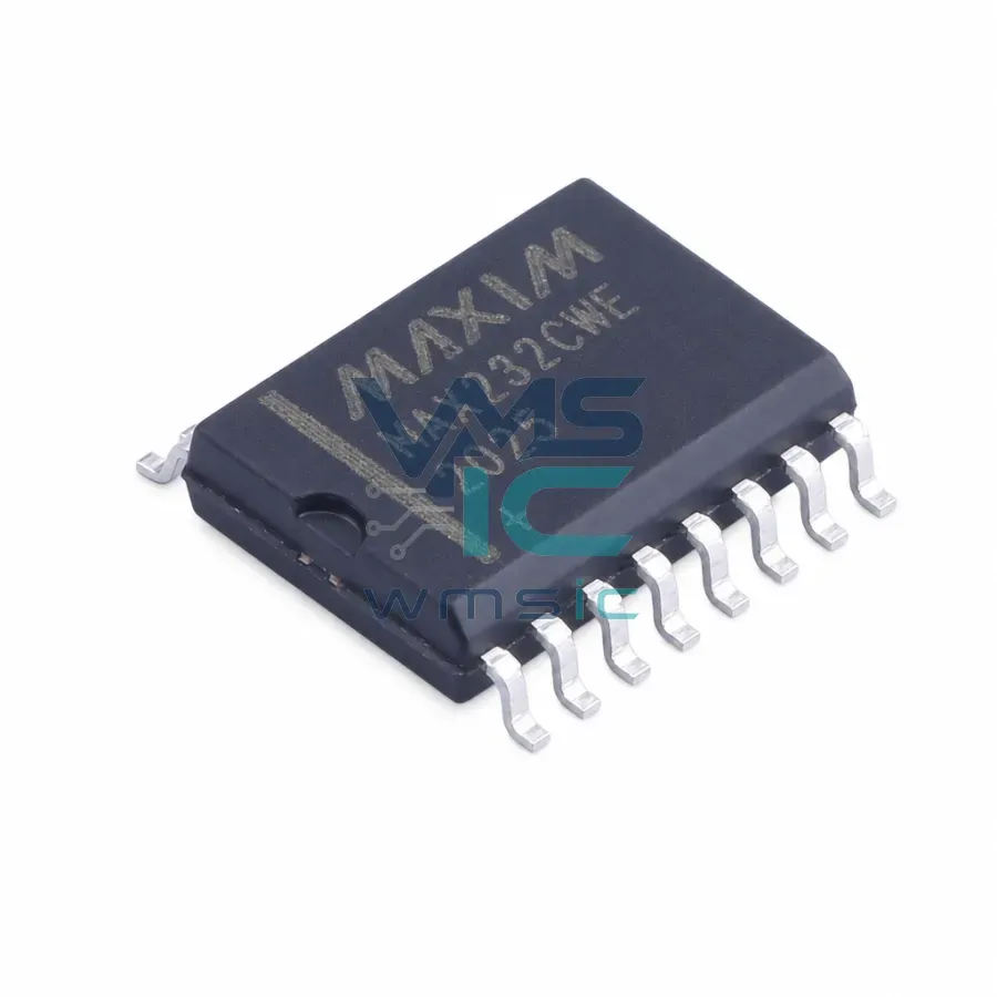 5В Мультиканальный RS-232 Драйвер/Приемопередатчик SOIC-16W MAX232CWE MAX232CWE+T SO-16-300mil Корпус