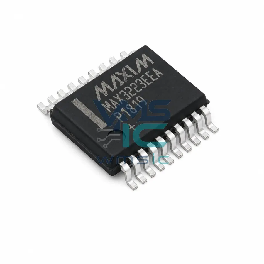 Электронный компонент 3.0 В-5.5 В 250kbps RS-232 Transceiver with AutoShutdown MAX3223EEAP MAX3223EEAP+ SSOP-20-208mil Корпус