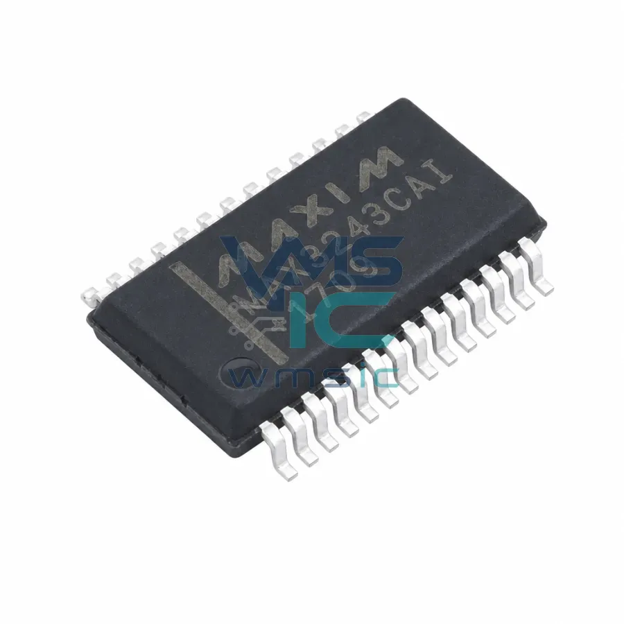 Электронный компонент 3 В~5.5 В RS-232 Transceiver with AutoShutdown MAX3243CAI MAX3243CAI+T SSOP-28-208mil Корпус