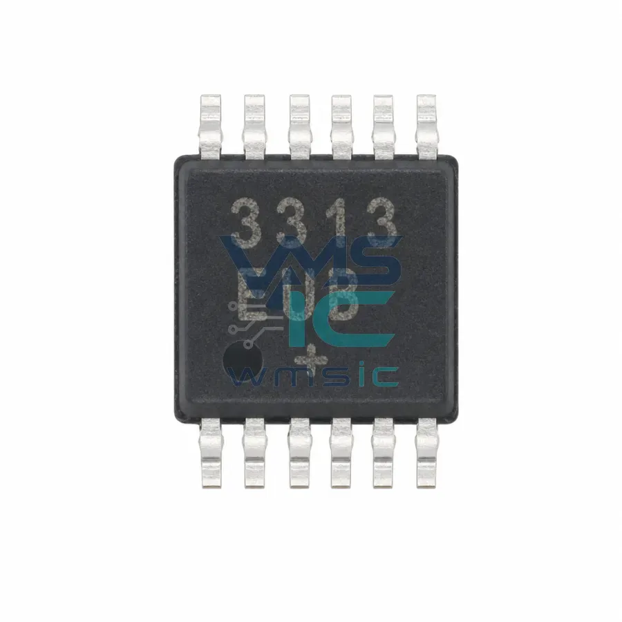 Приемопередатчик RS-232 MAX3313EUB+, 460 кбит/с, MSOP-10 Корпус
