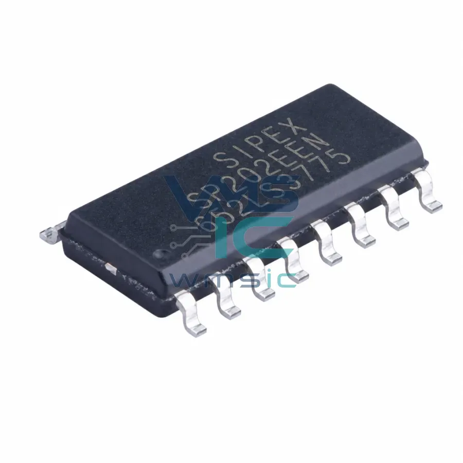 Линейный драйвер и приемник RS-232 SP202EEN-L/TR, SOIC-16 Корпус